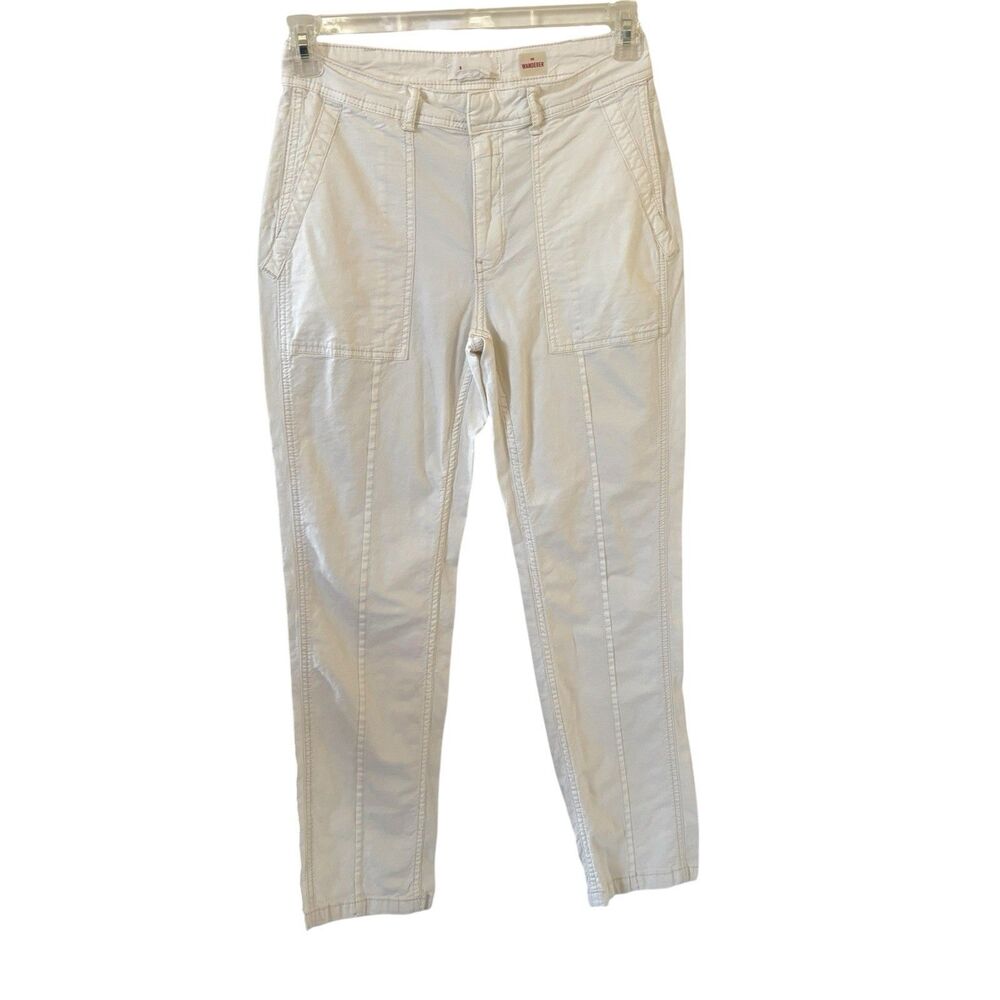 Anthropologie Women‎ The Wanderer Pants Bohemian Concert 28 White Hipster Comfy